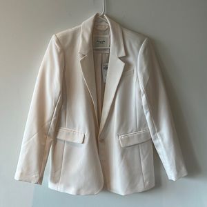 Abercrombie Blazer in Cream